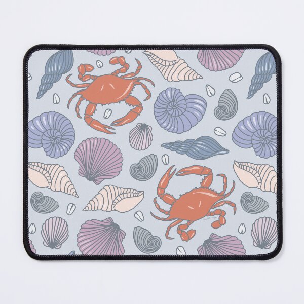 Item preview, Pastel Seashells & Crabs designed and sold by Elizabeth Weglein.