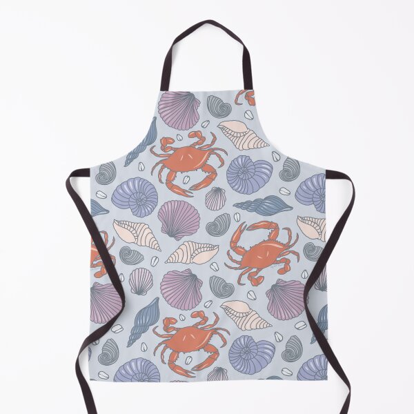 Item preview, Pastel Seashells & Crabs designed and sold by Elizabeth Weglein.