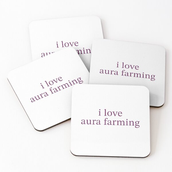 Item preview, I love aura farming  designed and sold by beautifulprince.