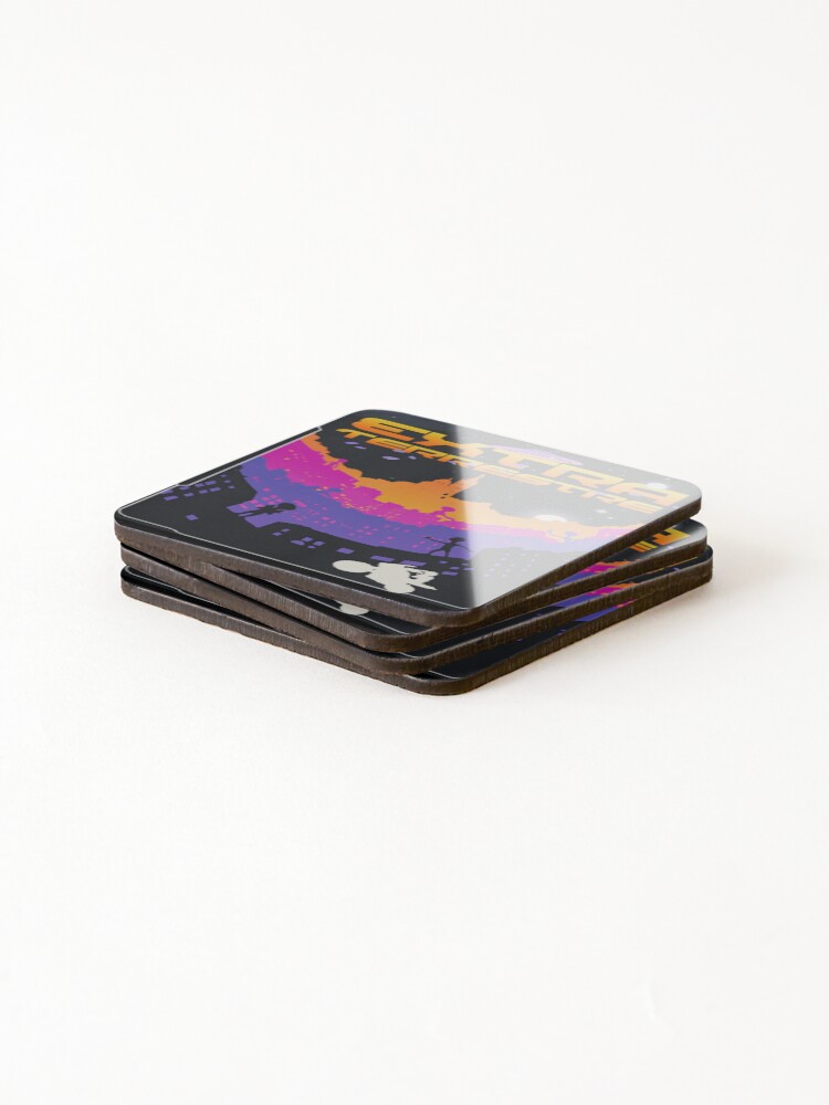 Thumbnail 4 of 5, Coasters (Set of 4), Extraterrestrial Jul Shop Essential designed and sold by RENARDBOURNETT.