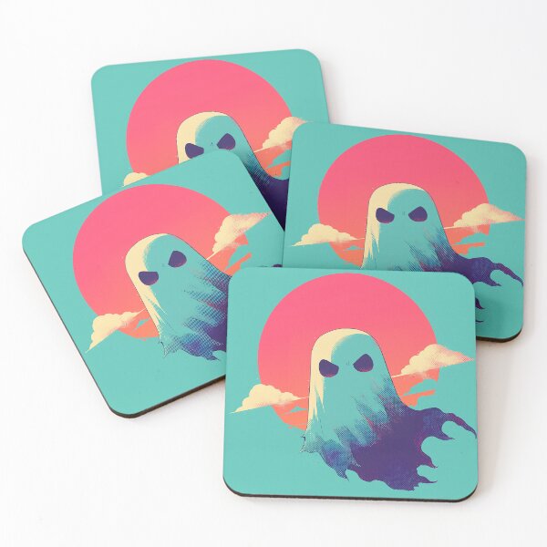 Item preview, Retro Sunset Ghost – Bold Graphic Design designed and sold by Christian Weiss.