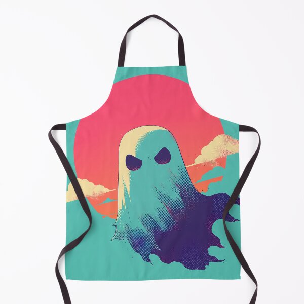 Item preview, Retro Sunset Ghost – Bold Graphic Design designed and sold by Christian Weiss.