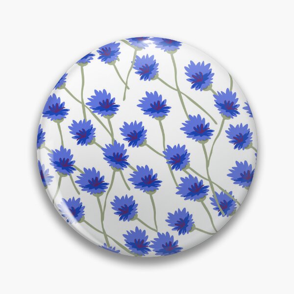Item preview, blue flowers pattern designed and sold by iceang shop.
