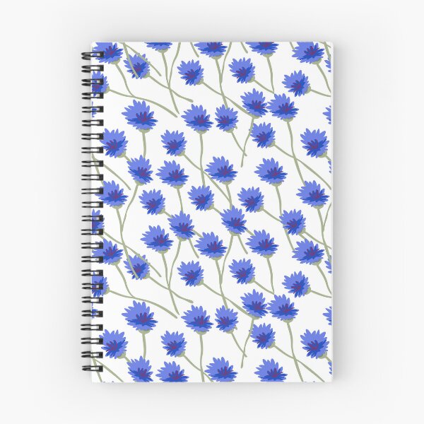 Item preview, blue flowers pattern designed and sold by iceang shop.