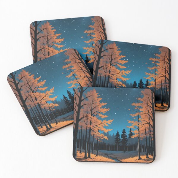 Item preview, Starlit Autumn Night designed and sold by HorizonHues.