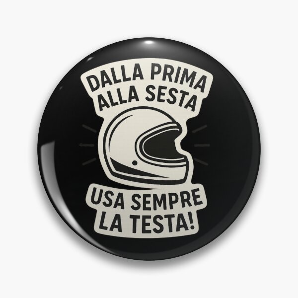 Item preview, DALLA PRIMA ALLA SESTA, USA SEMPRE LA TESTA designed and sold by BikerShop66.