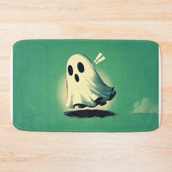 Item preview, Surprised Floating Ghost – Cute Spooky Illustration designed and sold by Christian Weiss.