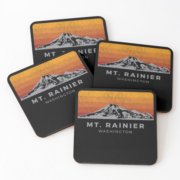 Item preview, Vintage Mt Rainier Sunset Edition designed and sold by Stroblesamuel.
