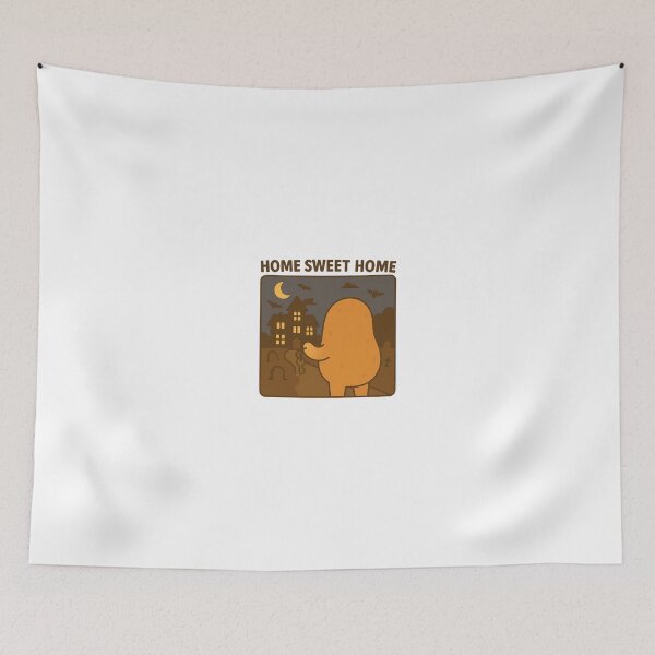 Item preview, Home Sweet Home – Potato Haunted House designed and sold by Tater Tales.