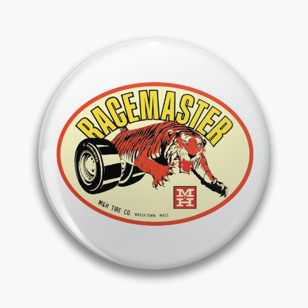Item preview, Vintage M&H Racemaster racing tires - creme designed and sold by retropetrol.