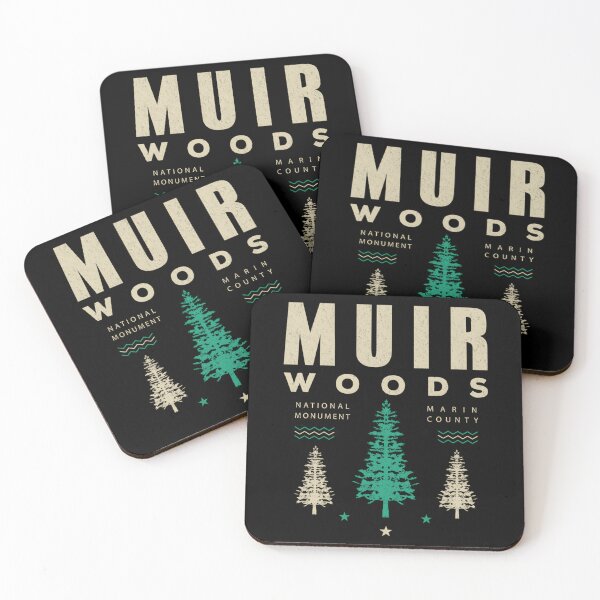 Item preview, Vintage Muir Woods National Park Hiking Camping designed and sold by Stroblesamuel.