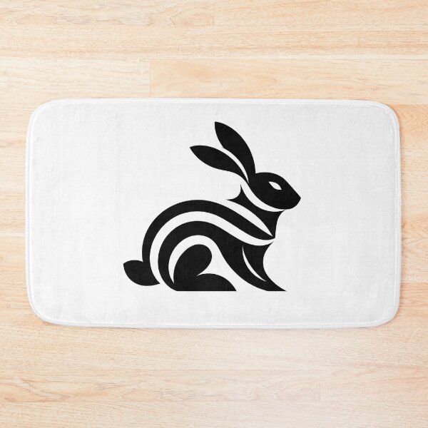 Item preview, Sleek Bunny Silhouette designed and sold by ArtistEmbrace.