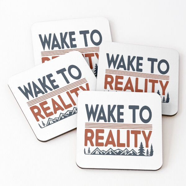 Item preview, Wake To Reality. designed and sold by Ashraf23.