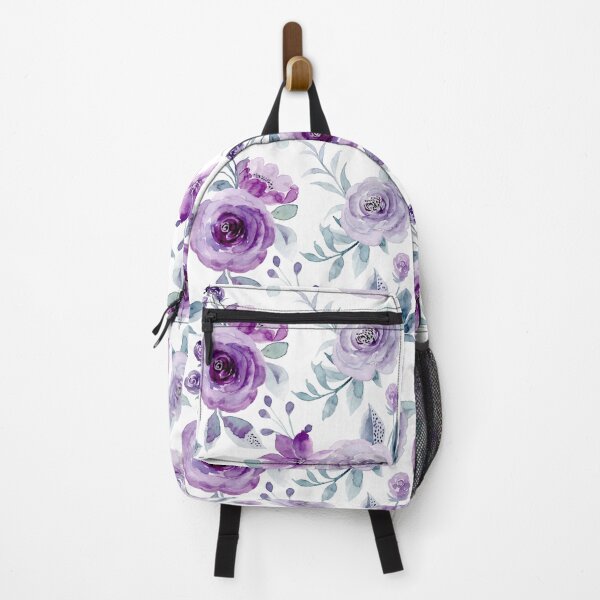 Item preview, Purple flowery pattern designed and sold by TrendVaullt.
