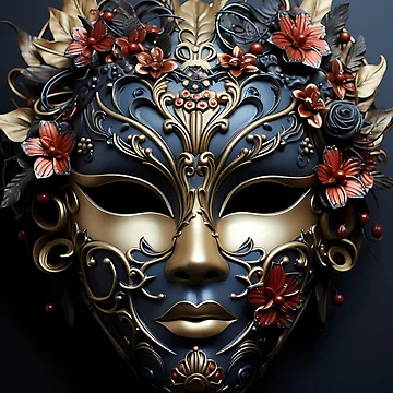 Artwork thumbnail, Venetian Mask by RWT-Design