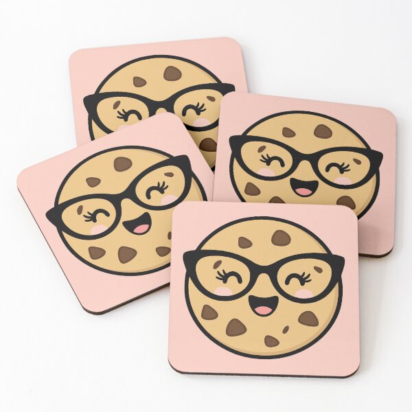 Item preview, Clever Cookie – Geeky Kawaii Chocolate Chip Cookie designed and sold by Clever Cookie.