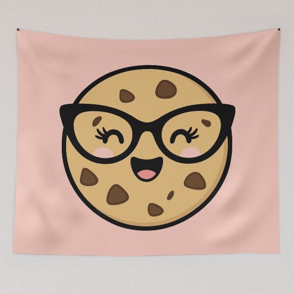 Item preview, Clever Cookie – Geeky Kawaii Chocolate Chip Cookie designed and sold by Clever Cookie.