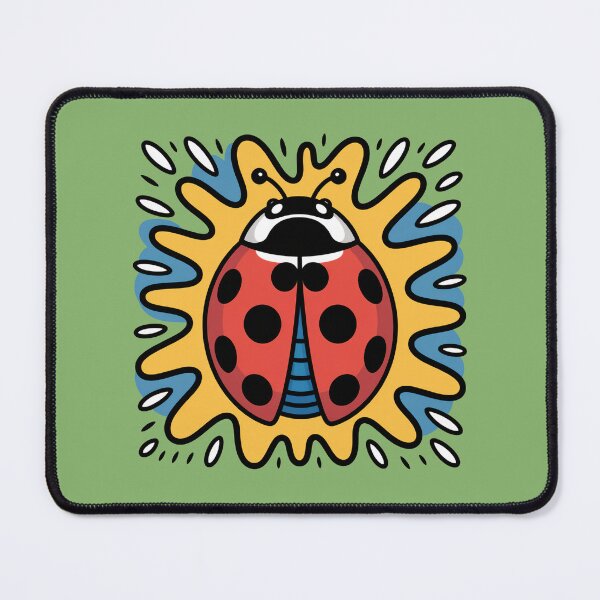 Item preview, Lucky Ladybug Doodle Art designed and sold by NewAspect.