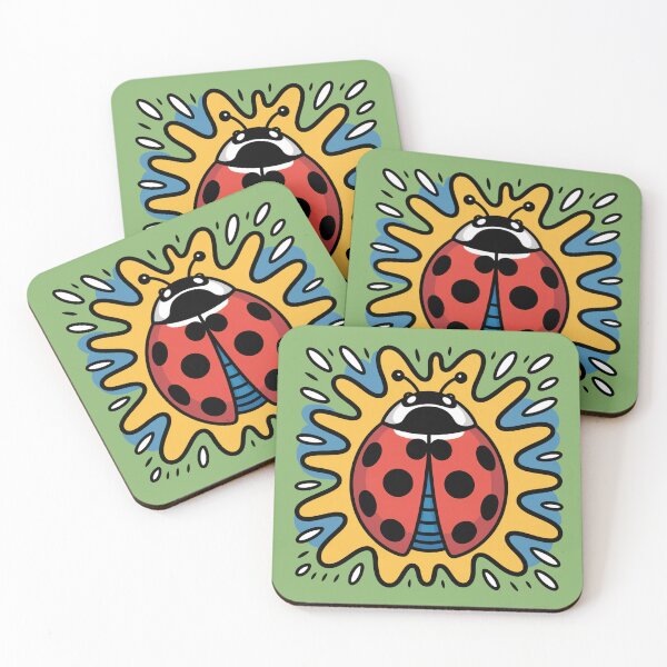 Item preview, Lucky Ladybug Doodle Art designed and sold by NewAspect.