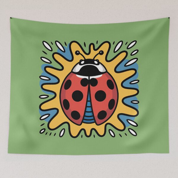 Item preview, Lucky Ladybug Doodle Art designed and sold by NewAspect.