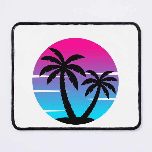 Item preview, Synthwave 2 Sunset with Palm Trees 80s 90s designed and sold by TermaalMedia.