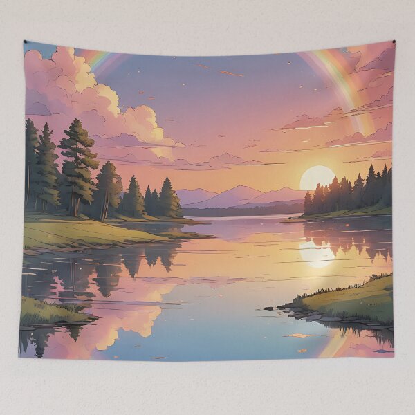 Item preview, Rainbow Reflection designed and sold by HorizonHues.