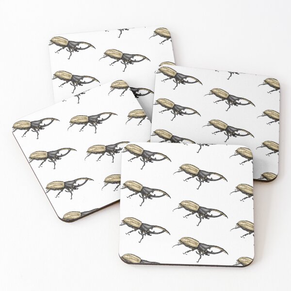 Item preview, Detailed Digital Illustration of Hercules Beetle designed and sold by V Cubed Creations, LLC.