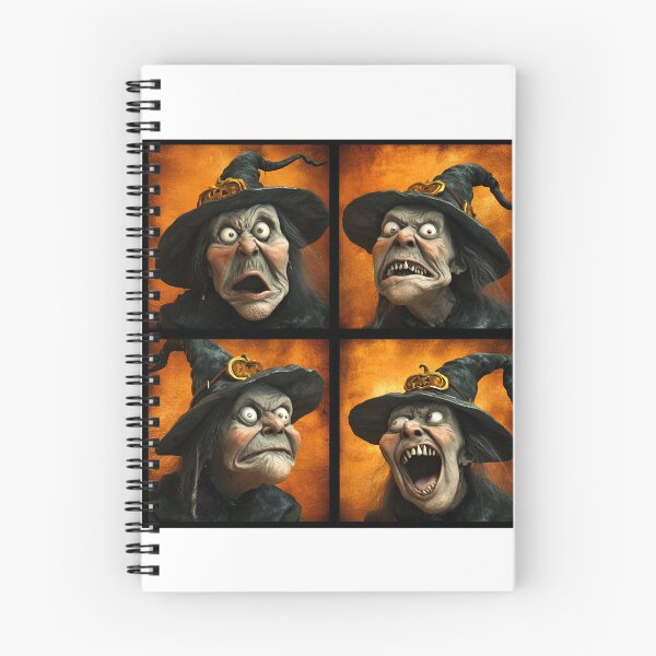 Item preview, Halloween Witch Making Funny Faces – Spooky Photobooth designed and sold by RockFireMerch.