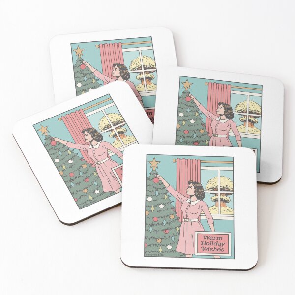 Item preview, Warm Holiday Wishes - Teal designed and sold by Atomic-Charm.