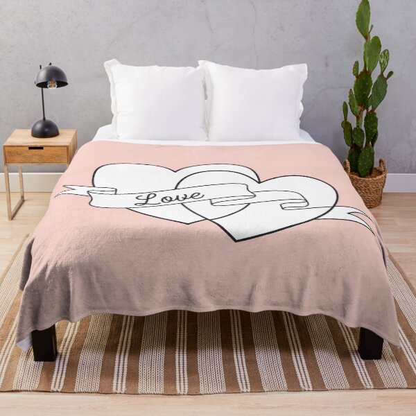Item preview, Two Intertwined Hearts with Ribbon and Love Quote designed and sold by Owcomm.