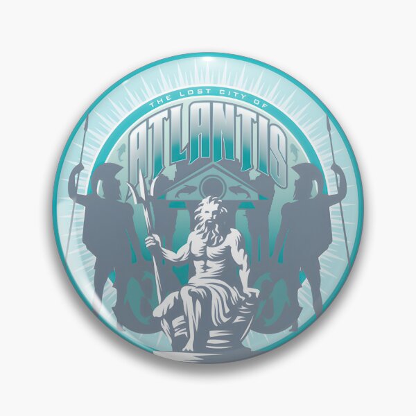 Item preview, Atlantis Legend Mythical City Seal | PERFECT GIFT FOR YOU AND FRIENDS designed and sold by MaryFoulk.