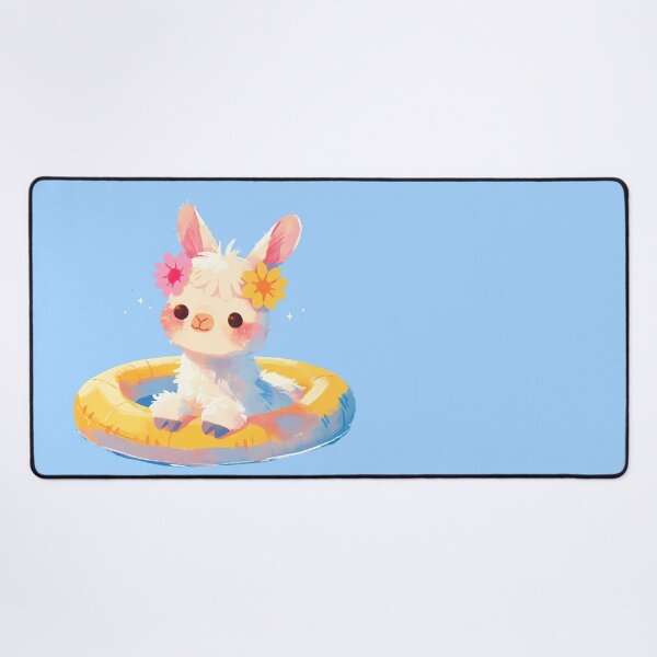 Item preview, Baby Llama on holidays splashing designed and sold by WoollenLlama.
