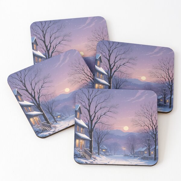 Item preview, Evening Snowfall Magic designed and sold by HorizonHues.