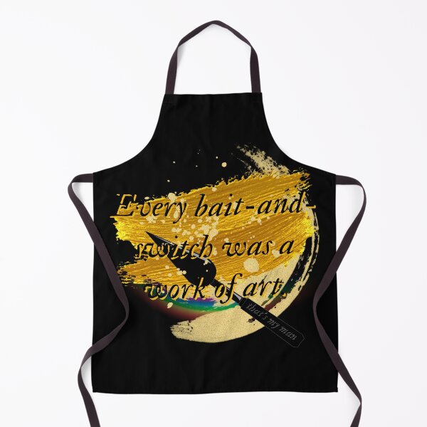 Item preview, Was a Work of Art | Golden Lyric Print with Hidden Meanings designed and sold by Parasocialite.