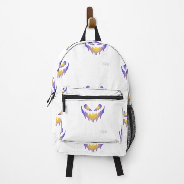 Item preview, Happy Smiling Demon Halloween Gold and Purple Laptop Case  designed and sold by CertainTees Clothing & Accessories .