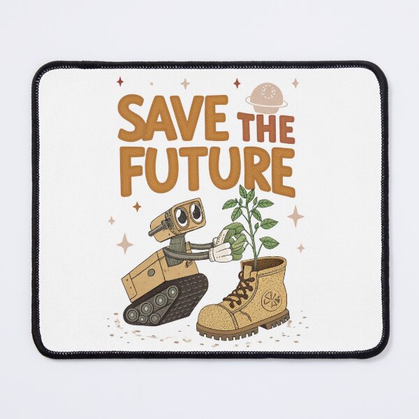 Item preview, Save the Future World Bot designed and sold by ShepDesigns.