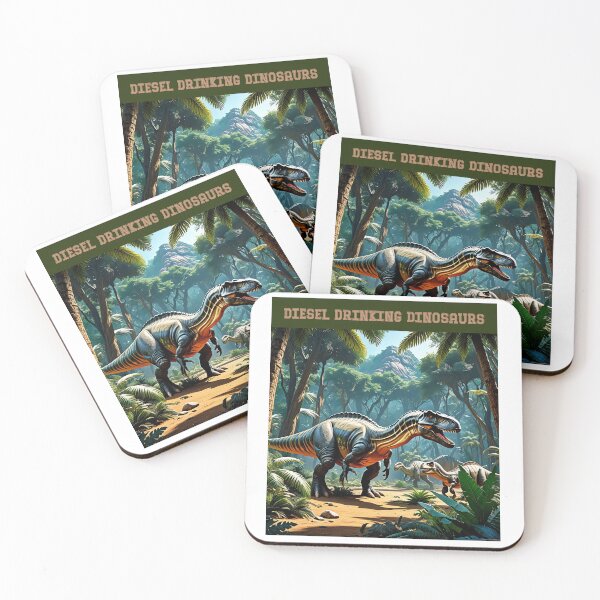 Item preview, Thirsty Dinosaurs designed and sold by Diesel Drinking Dinosaurs.