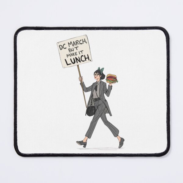Item preview, DC March But Make It Lunch – Funny Protest Sandwich Design designed and sold by jelonkaa.