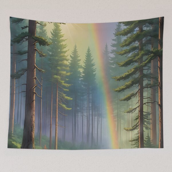 Item preview, Rainbow in the Mist designed and sold by HorizonHues.