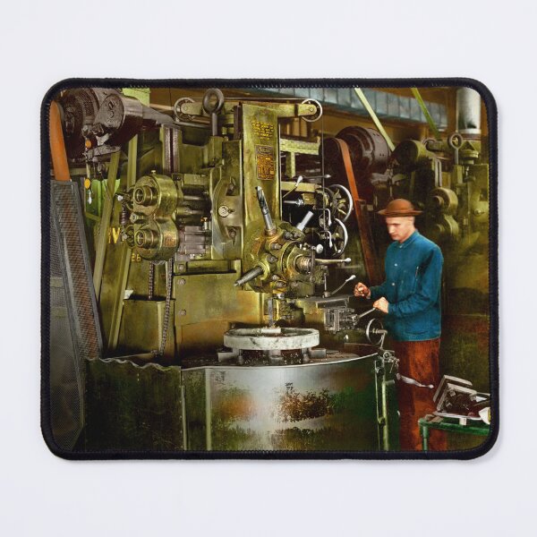 Item preview, Machinist - The vertical turret lathe 1922 designed and sold by Mike Savad Photography.