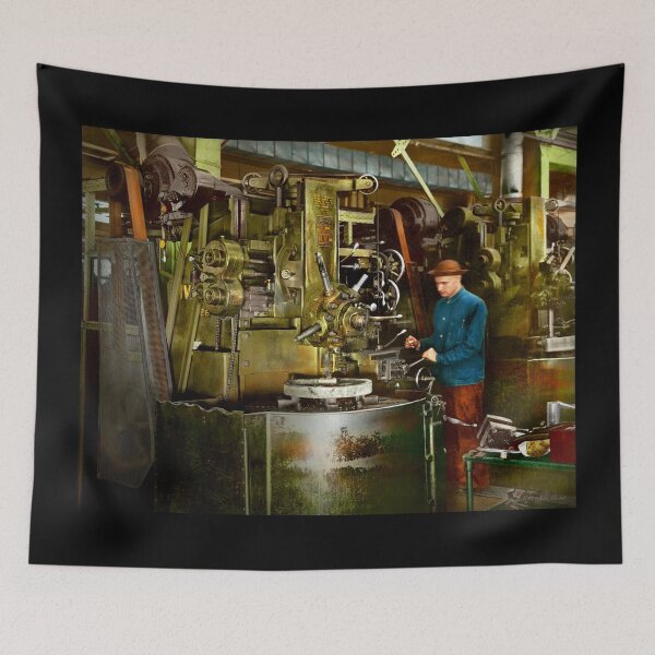 Item preview, Machinist - The vertical turret lathe 1922 designed and sold by Mike Savad Photography.