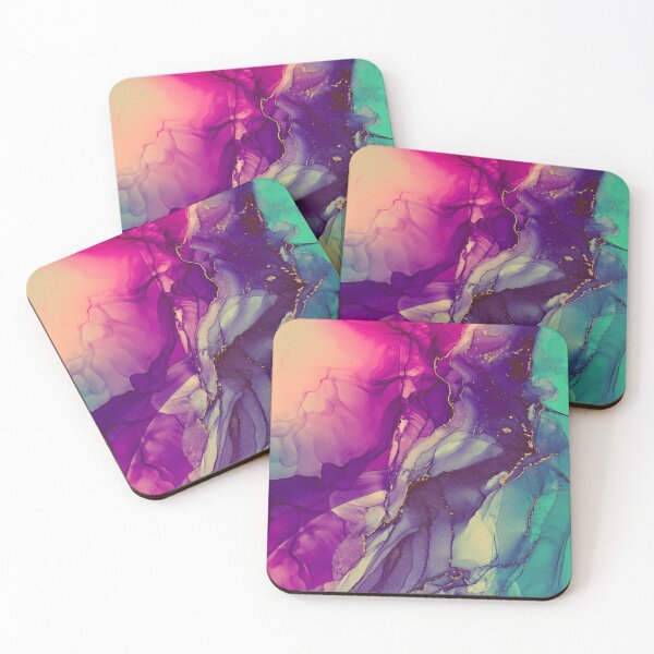 Item preview, Abstract Vibrant Rainbow Ombre designed and sold by AlwineArndt.