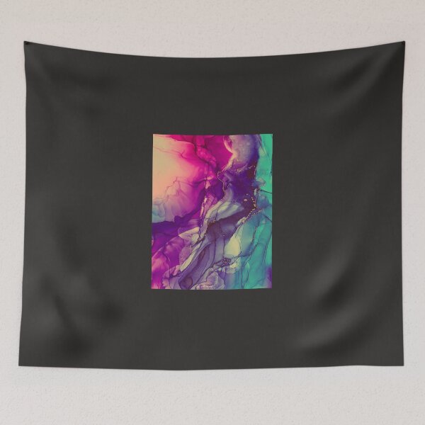 Item preview, Abstract Vibrant Rainbow Ombre designed and sold by AlwineArndt.