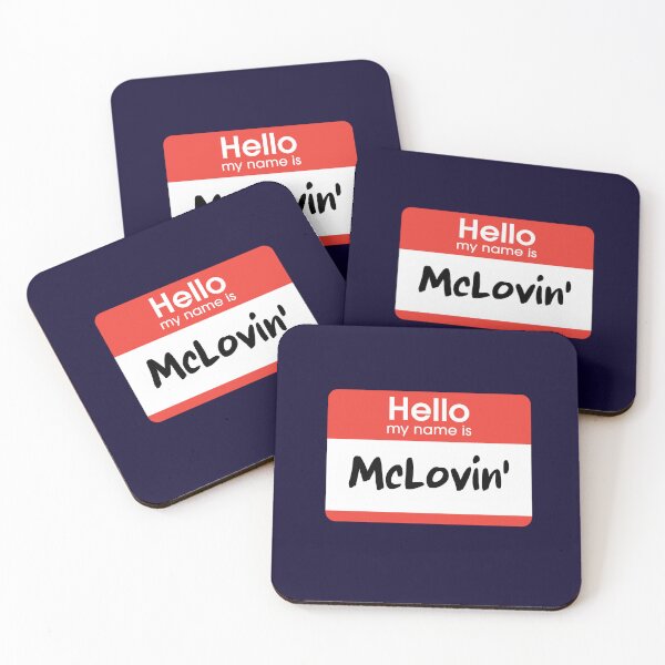 Item preview, Hello my name is McLovin' designed and sold by Primotees.