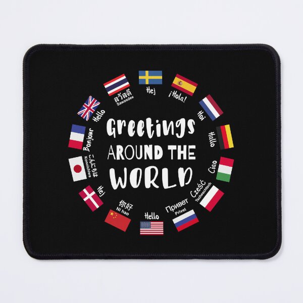 Item preview, Greetings around the world, Hello in all languages designed and sold by HandicraftArt.