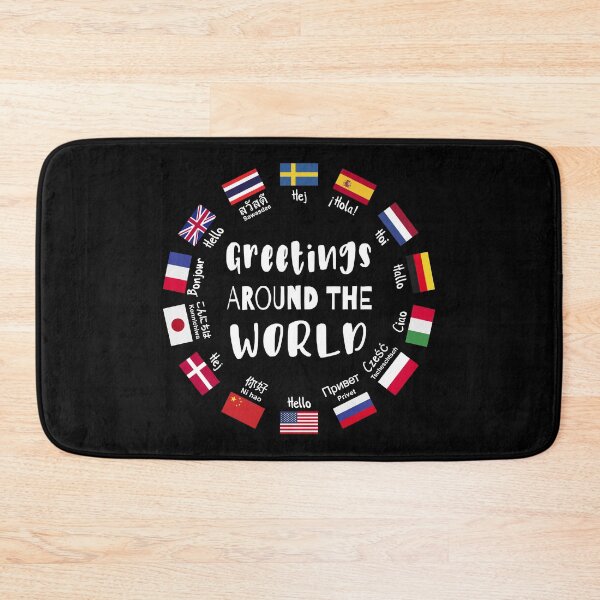 Item preview, Greetings around the world, Hello in all languages designed and sold by HandicraftArt.