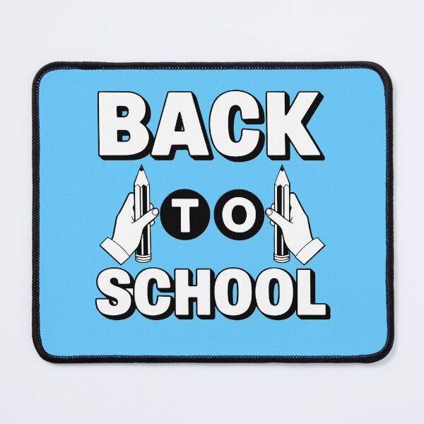 Item preview, Back to School Graphic Bold Typography with Pencil Holding Hands on Blue Background for Education and Student Promotions Vector illustration concept design designed and sold by AtonuHaque.