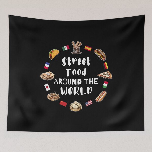 Item preview, Street food around the world designed and sold by HandicraftArt.