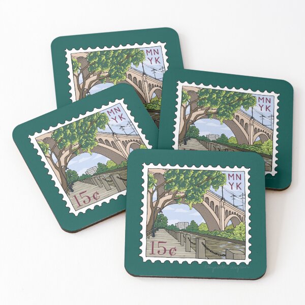 Item preview, Manayunk Philly Stamp Illustration designed and sold by Elizabeth Weglein.