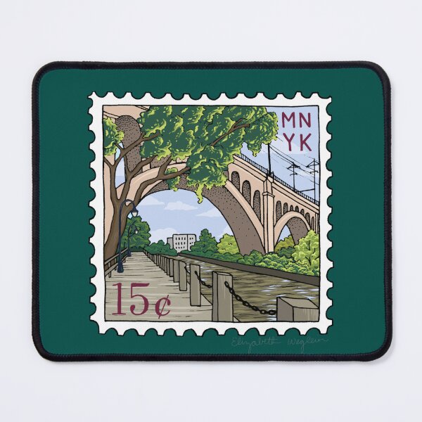 Item preview, Manayunk Philly Stamp Illustration designed and sold by Elizabeth Weglein.